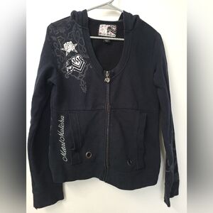 Metal Mulish Scoop Neck Hoodie